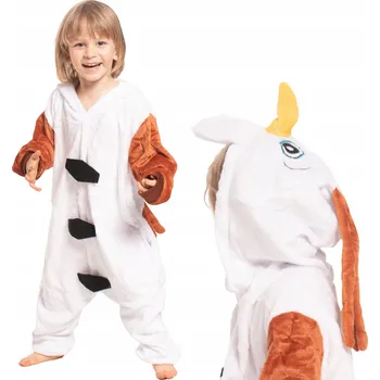Chlapecké pyžamo Dětské měkké pyžamo Kigurumi Overal Ledové Království Sněhulák Olaf 105-115 cm