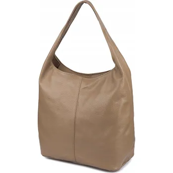 Kabelka Beltimore kabelka z pravé kůže béžová