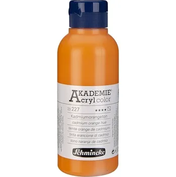 Vodová barva Schmincke Akademie Akrylová barva 227 Cadmium Orange Hue 250 ml 1 ks