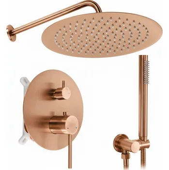 Vodovodní baterie Podomítková sprchová sada Rea Foss Clif Brush Copper + BOX