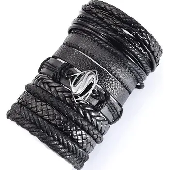 Náramek Predator Q1 Kožený náramek Superman sada 10 ks Q03/V