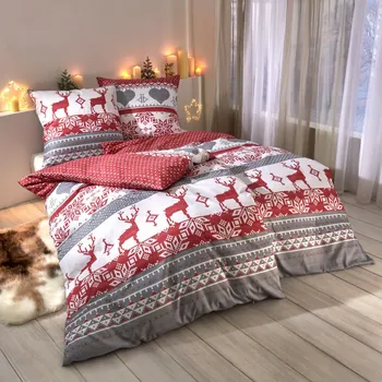 Povlečení Povlečení na jednolůžko Kouzlo severu 000 135 x 200 cm 80 x 80 cm