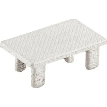 LED páska Deko-Light profil koncovka - Combo nacvakávací plochá koncovka, 2515, bílá, 1 ks 988154