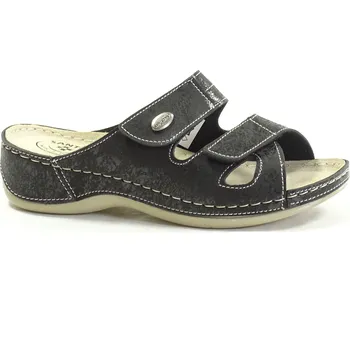 Dámské pantofle Santé DS/152 NERO dámské vycházkové pantofle Velikost: 37