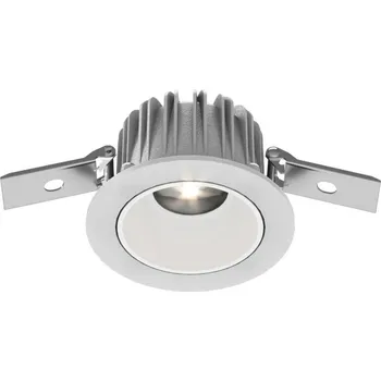 Bodové svítidlo Deko-Light vestavné bodové svítidlo - Tarvos 100, 10,5 W, 3000 K, světlešedá 565540