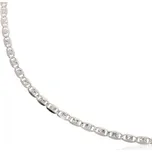 Zlatnictví Helios Řetízek bílé zlato s rytím