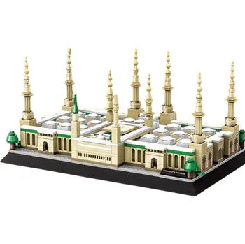 ostatní stavebnice Wange 4228 – Mešita Proroka v Medině | 594 dílků | Architektonická stavebnice Saúdská Arábie