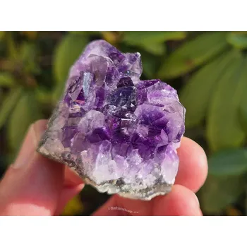 Přírodní kámen Ametyst drúza malá přírodní Uruguay 61g