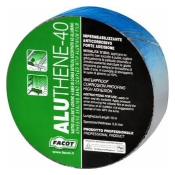 Lepicí páska Těsnicí páska ALUQUA0050, 50 x 0,6 mm x 10 m