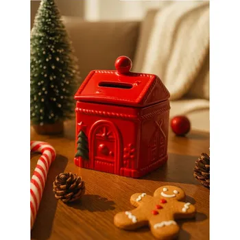 Vánoce Sinsay - Vánoční dekorace - červená - 632FQ-33X - 632FQ-33X-ONE