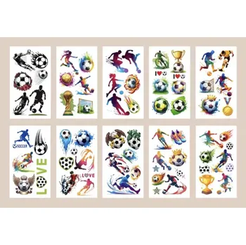 Odstranitelné tetování Dětské dočasné tetování - FOTBAL 3 (Značka: SPADABRAVO)
