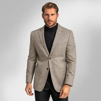 Pánské sako Pánské sako BANDI, model SLIM DARICETO Sabbia