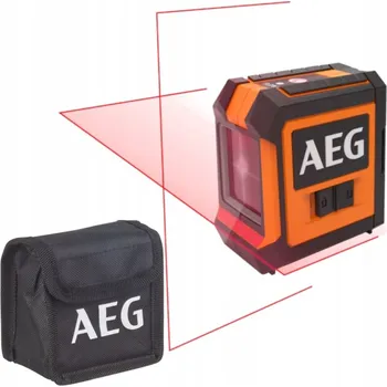 Měřící laser Křížový laser AEG 4935472252, dosah 15 m