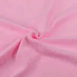 BROTEX Dětské froté prostěradlo do postýlky, růžové Varianta: 70x140cm