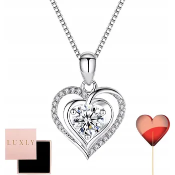 Náhrdelník Dámský náhrdelník LUXLY stříbro 925, 45 cm