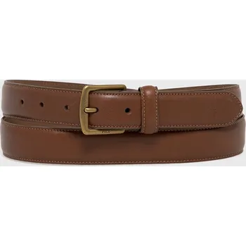 Opasek Kožený pásek Polo Ralph Lauren, 90, hnědá, 88X