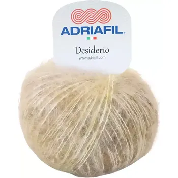 Příze Adriafil Desiderio 66 (Mohérová příze Desiderio Sabbia)