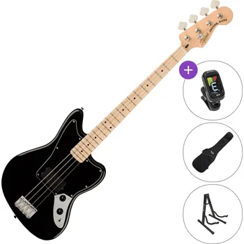 Baskytara Fender Squier Affinity Series Jaguar Bass SET Black Elektrická baskytara