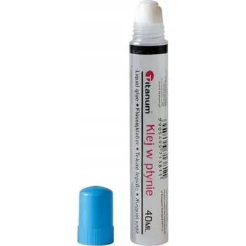 Průmyslové lepidlo Bezbarvé tekuté lepidlo s vysokou pevností spoje Titanum 40 ml