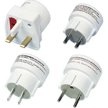 adaptér cestovní set VIVANCO RS 4W (4ks)