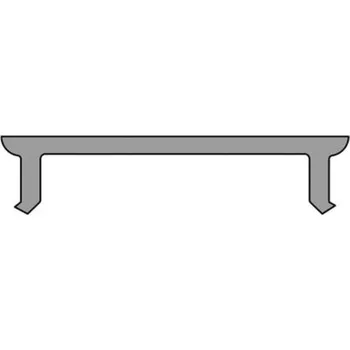 LED páska Deko-Light profil kryt - kryt P-10-12, 3m, černá 983094