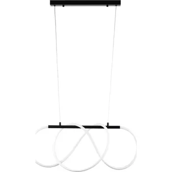 LED Lustr na lanku FLEXI LED/36W/230V 4000K černá