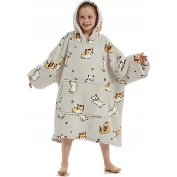 Dívčí mikina Dětská mikina DKM polyester vícebarevná, velikost 122