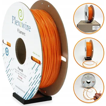 Filament Filament TPU Plexiwire Flex 90A 1.75mm Oranžový – Flexibilní pro tisk