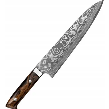 Kuchyňský nůž Takeshi Saji IW Ručně Kovaný VG-10 Japonský Nůž Kuchařský Šéfkuchařský 24cm