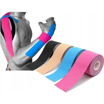 Tejpovací páska Kineziologické tejpy Owl-Tech 5 cm x 5 m, 4 ks