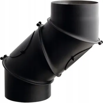 Kouřovod Koleno kouřové, přestavitelné UNI 0-90⁰ 120 mm