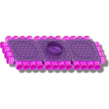 rozdělovač topení Rozdělovač čtyřstranný jednokanálový 32x75/200, MAX-VENT