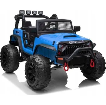 autíčko Auto na akumulátor Jeep JC666 Modrý Lakovaný