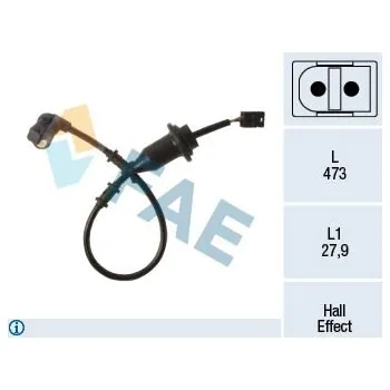 Přislušenství brzdového systému Snímač, počet otáček kol FAE 78490