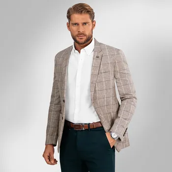 Pánské sako BANDI, model TAILORED JEREMIO Sabbia