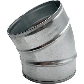 Ventilace Kovové koleno 30° 125 mm