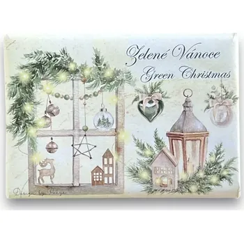 Mýdlo MÝDLO PŘÍRODNÍ ZELENÉ VÁNOCE 200G