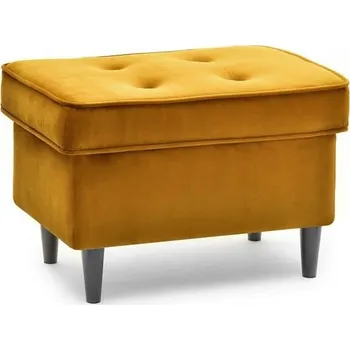 Taburet MPT Podnožka Malmo - velur medový Cenová skupina: Odstín dřeva nožičky