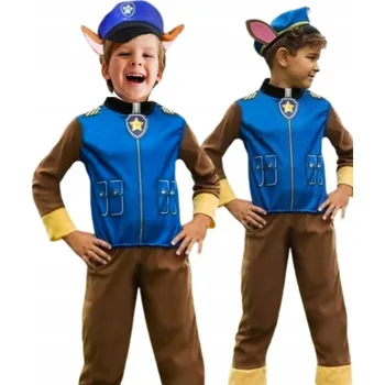 Karnevalový kostým KOSTÝM CHASE Tlapková patrola HALLOWEENSKÝ PLES 120-130