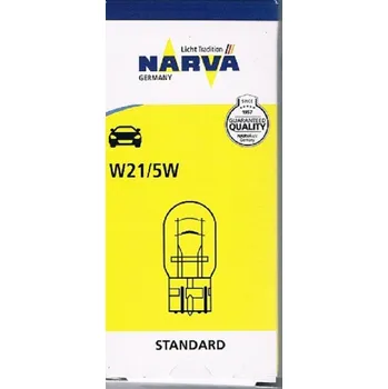 Povinná bezpečnostní výbava Žárovka Narva W21/5W 21W, 1 ks
