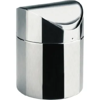 Odpadkový koš TOMGAST Koš nerezový stolní kolébka, objem 1,2 l