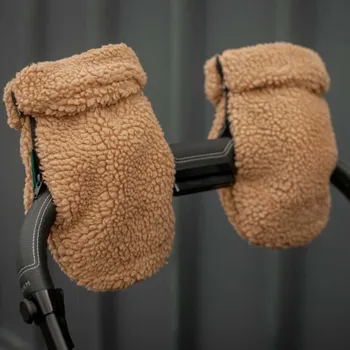 Rukávník KONG.WALTHER Osterbro Rukavice na kočárek Teddy Brown