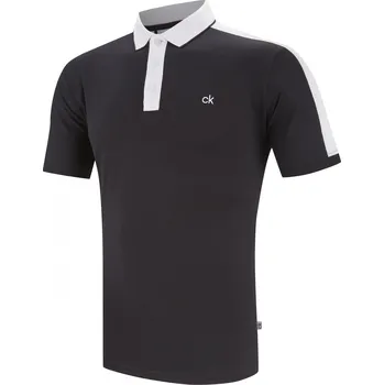 Pánské tričko Calvin Klein Golf Calvin Klein DC Polo BLACK/WHITE, velikost L, XL, XXL, 4XL
