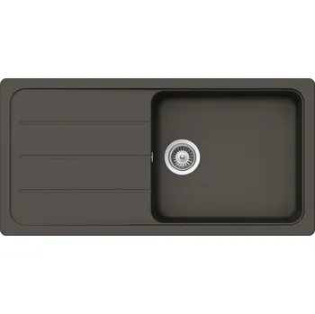 Granitový dřez Schock FORMHAUS D-100L Asphalt horní montáž FOMD100LAGAS + Sleva 10% při zadání kódu "ZIMA10"