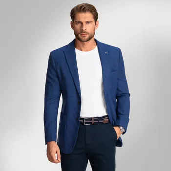 Pánské sako BANDI, model SLIM CAPRILO Blu