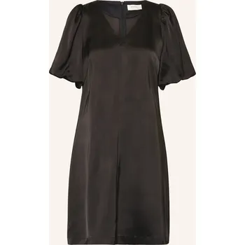 Dámské šaty Part Two Dámské Saténové Šaty Ulvapw, černá, 36