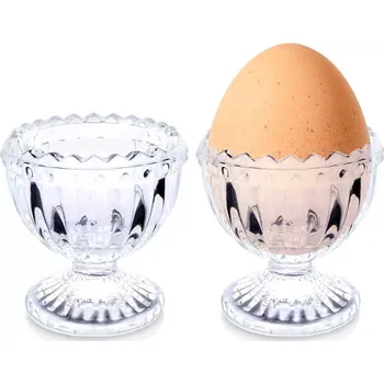 Stojánek na vajíčko Skleněný stojánek na vejce 2 ks Rychlá expedice, doprava zdarma od 999,-