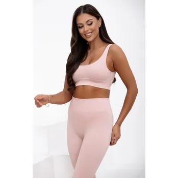 Bezešvá sportovní podprsenka Ballance misty pink Velikost: XS/S