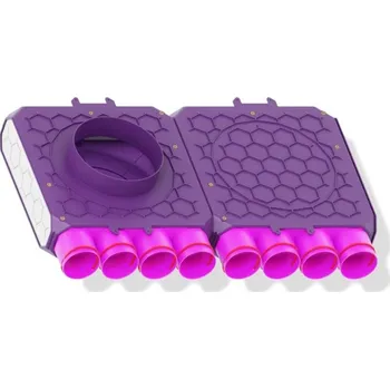 Příslušenství pro vzduchotechniku Rozdělovač jednokanálový 8x75/200, MAX-VENT