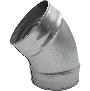 okap Kovové koleno 45° 140 mm